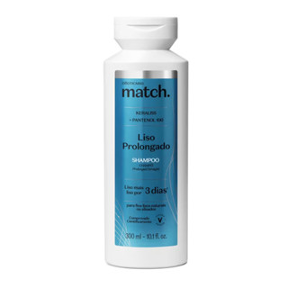 Shampoo Match Liso Prolongado 300ml em Oferta na Shopee