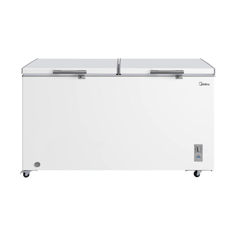 Freezer Horizontal Midea 2 Portas 508L Branco Inverter