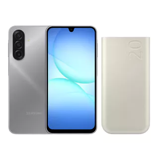 A17 5G (256GB) - Cinza + Bateria Portátil 20000 mAh em Oferta na Shopee