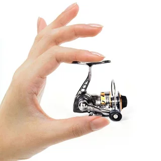 Mini Carretel Giratório Ao Ar Livre Pesca No Gelo Mar Rocha Jangada Vara De Engrenagem De Metal Enfrentar Carpa Crucian em Oferta na Shopee