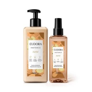 Combo Instance Karité: Loção Corporal 400ml + Spray Corporal 200ml em Oferta na Shopee