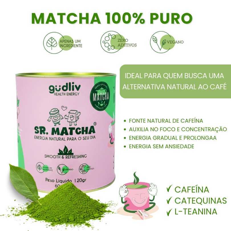 Matcha Premium 100% Puro Sr Matcha 120g | Shopee Brasil