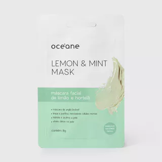 Máscara Facial de Limão e Hortelã - Lemon And Mint Mask 8g em Oferta na Shopee