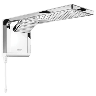 Chuveiro eletrônico 7800 watts 220V branco cromado - Acqua Duo Ultra - Lorenzetti (220V 7800W) em Oferta na Shopee