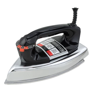 Ferro de Passar a Seco VFA1110TM2 com Base de Alumínio Black Decker em Oferta na Shopee