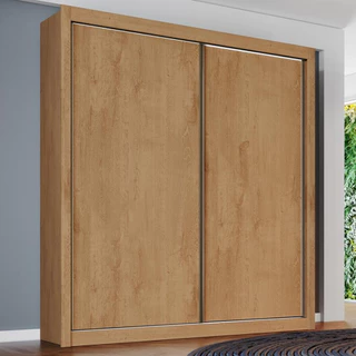 Guarda-Roupa Zurique Flex com 2 Portas de Correr e 4 Gavetas Móveis Europa em Oferta na Shopee