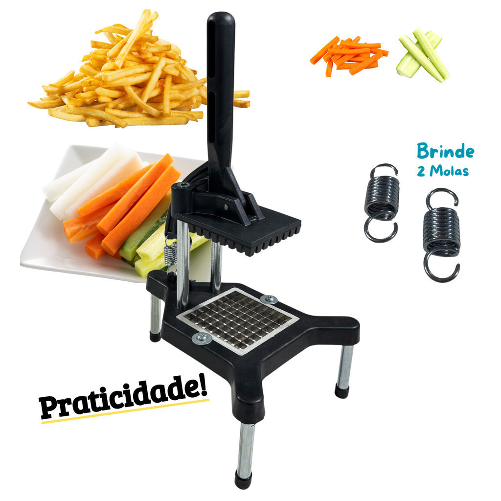 Picador Cortador de Legumes Industrial Batata Tomate Lâmina 