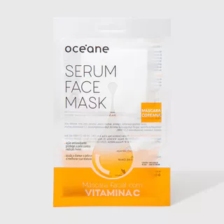 Máscara Facial com Vitamina C - Serum Face Mask 20ml em Oferta na Shopee