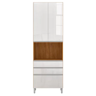 Paneleiro Amazonita com 3 Gavetas e 2 Portas Bartira em Oferta na Shopee