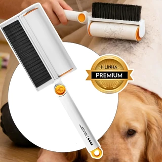 Tira Pelos Pet 2 em 1 Escova Removedor de Fiapos Cabelo Roupas Estofados em Oferta na Shopee