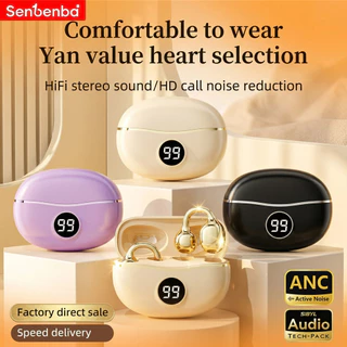 SenBenBao D151 Fone De Ouvido Esportivo Sem Fio Bluetooth 5.3 Earclip Condução Óssea IPX7 À Prova D'água Com Microfone P
