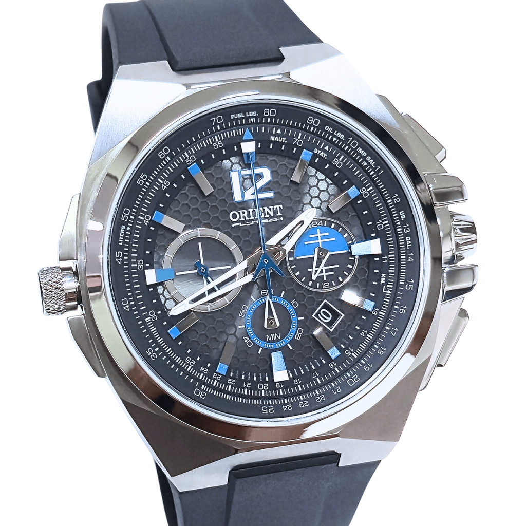 Relógio Orient Masculino Flytech Solar Cronógrafo MBTPC007 G2PX ...