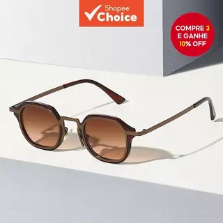 Óculos De Sol Retrô De Armação Pequena Para Homens E Mulheres , Tons Clássicos Da Moda Europeia Americana em Oferta na Shopee
