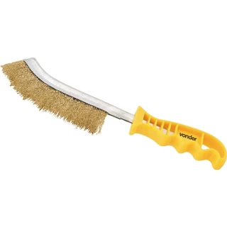Escova manual com cerdas de latão - Vonder em Oferta na Shopee