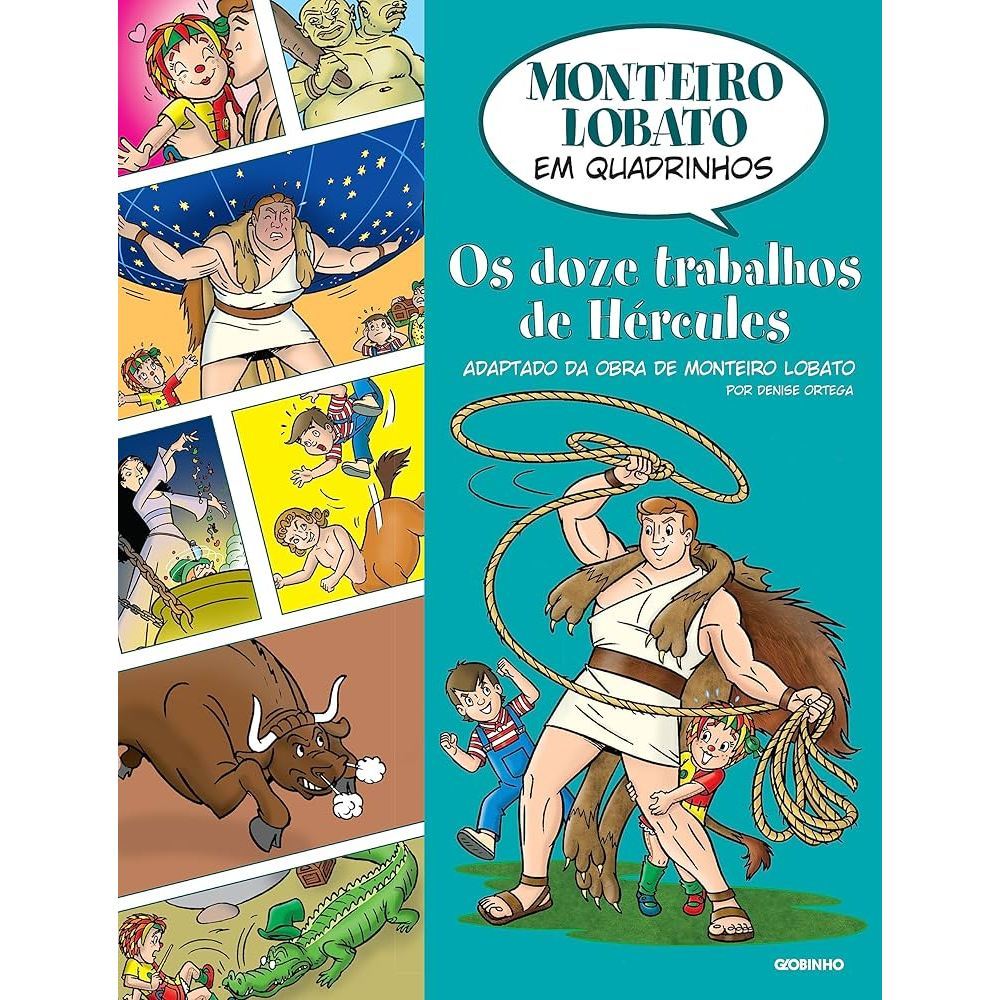 Monteiro Lobato em Quadrinhos Os Doze Trabalhos de Hércules