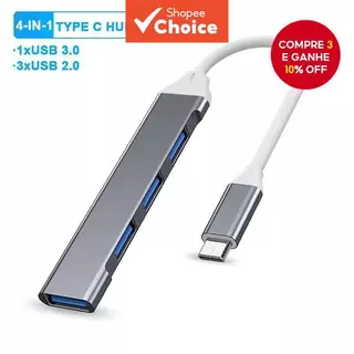hub De Porta usb De Liga De Alumínio 3.0 vga Para Tipo c Adaptador Divisor De Transmissão De Alta Velocidade Mouse De Ce em Oferta na Shopee
