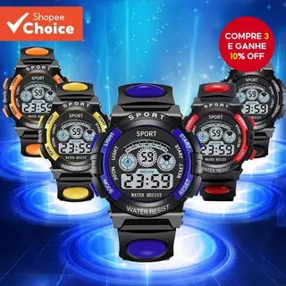 Relógio Eletrônico Esportivo NTR-D22 Para Crianças , Meninos , Meninas , Homens , De Pulso Digital em Oferta na Shopee