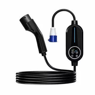 Carregador Portátil para Carros Elétrico 32a 7kw Bivolt em Oferta na Shopee