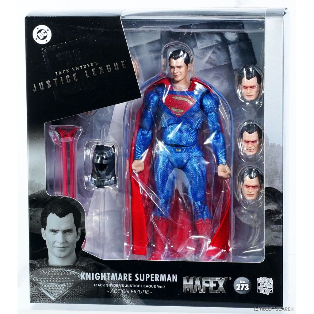MEDICOM TOY MAFEX No. 273 KNIGHTMARE SUPERMAN (ZACK SNYDER'S