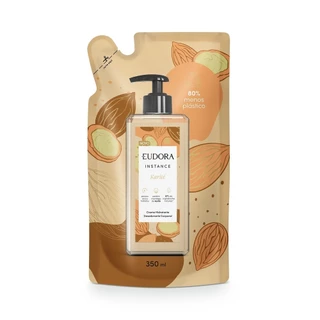 Refil Creme Hidratante Desodorante Corporal Instance Karité 350ml em Oferta na Shopee