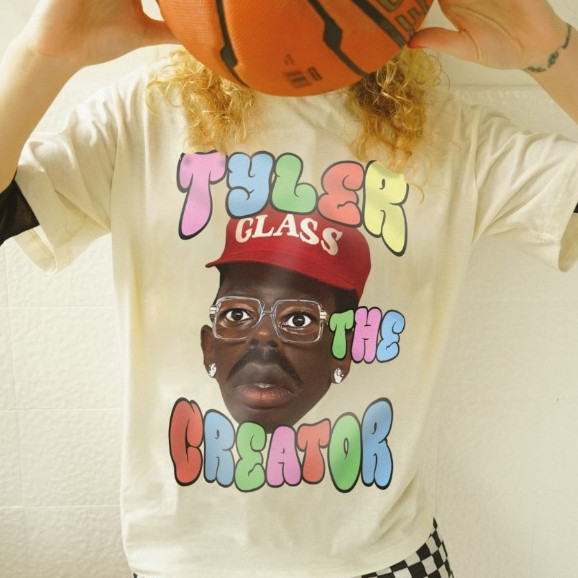 Camiseta Off Tyler The Creator Glass Lollapalooza Camisa de