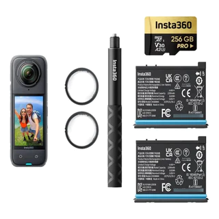 Câmera Insta360 X4 360 8k Adventure Bundle em Oferta na Shopee