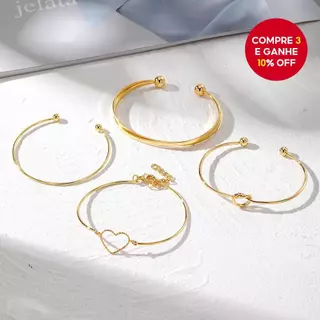 Conjunto De Pulseira De Coração Com Nó Ajustável Da Sorte De 4 Unidades-Presente Minimalista Empilhável Para Seus Acessó em Oferta na Shopee