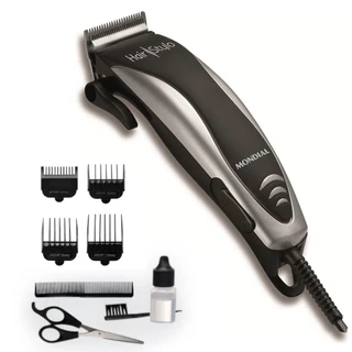 Máquina de cortar cabelo com 4 pentes e acessórios Hair Stylo - CR-02 Mondial em Oferta na Shopee