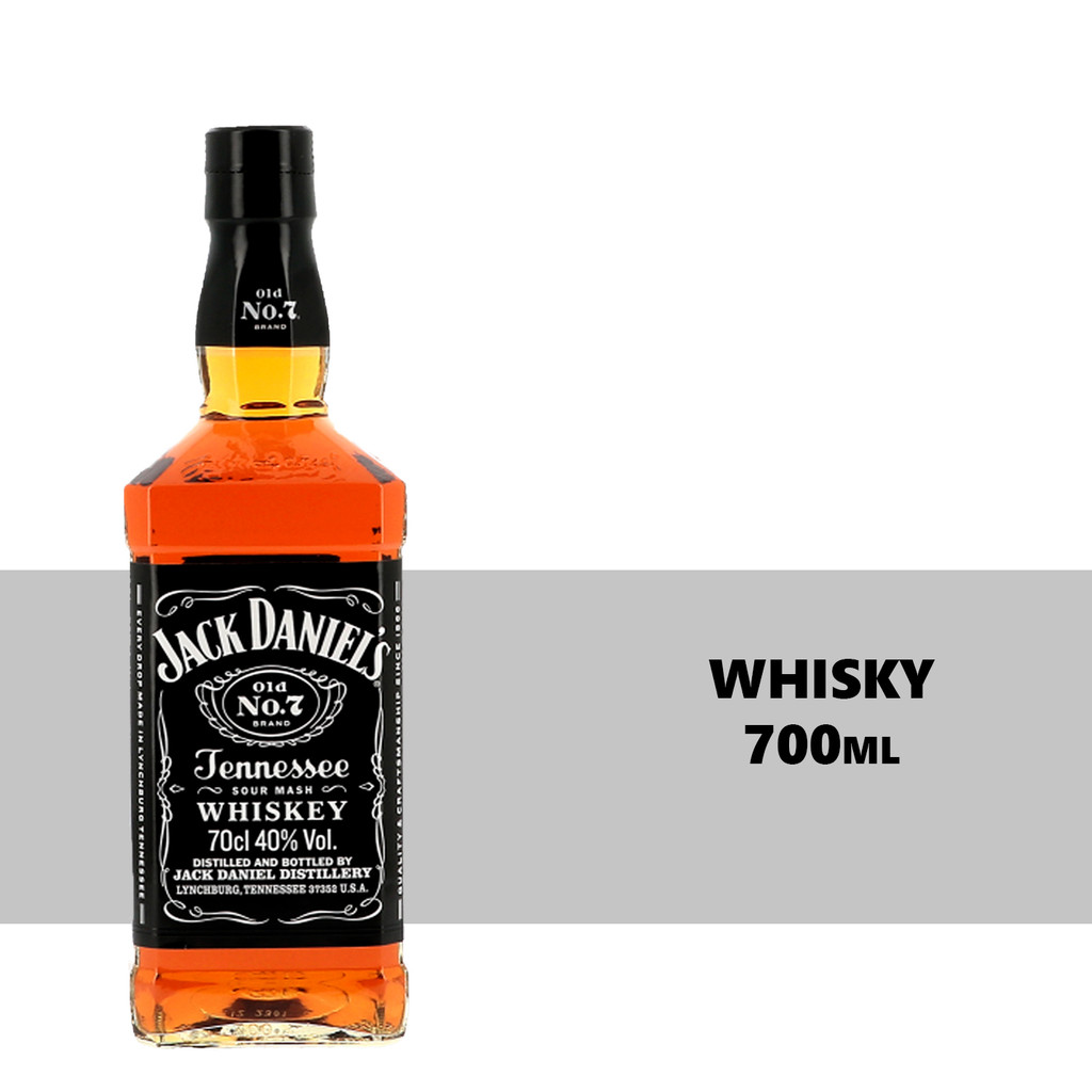 Whisky Jack Daniel's Tennessee Whiskey 700ml | Shopee Brasil
