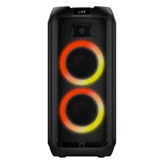 Caixa de Som Amplificada Philips Party Speaker TAX4209/78 - Entrada AUX, Rádio FM, Bluetooth, Preto, 1300W RMS em Oferta na Shopee