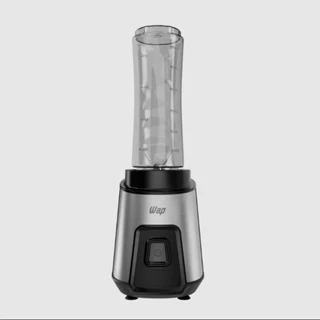 Liquidificador Portátil Wap Blender Go WBG600 600ml 300W 2 Copos Squeeze Preto Inox em Oferta na Shopee