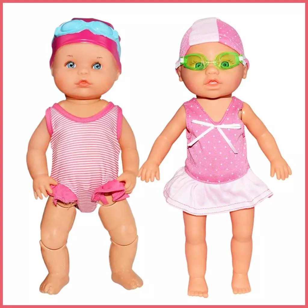 Boneca De Natação À Prova D'água , Com Articulação Móvel , Brinquedos De Viagem Para Meninos E Meninas , Banho xurit2br