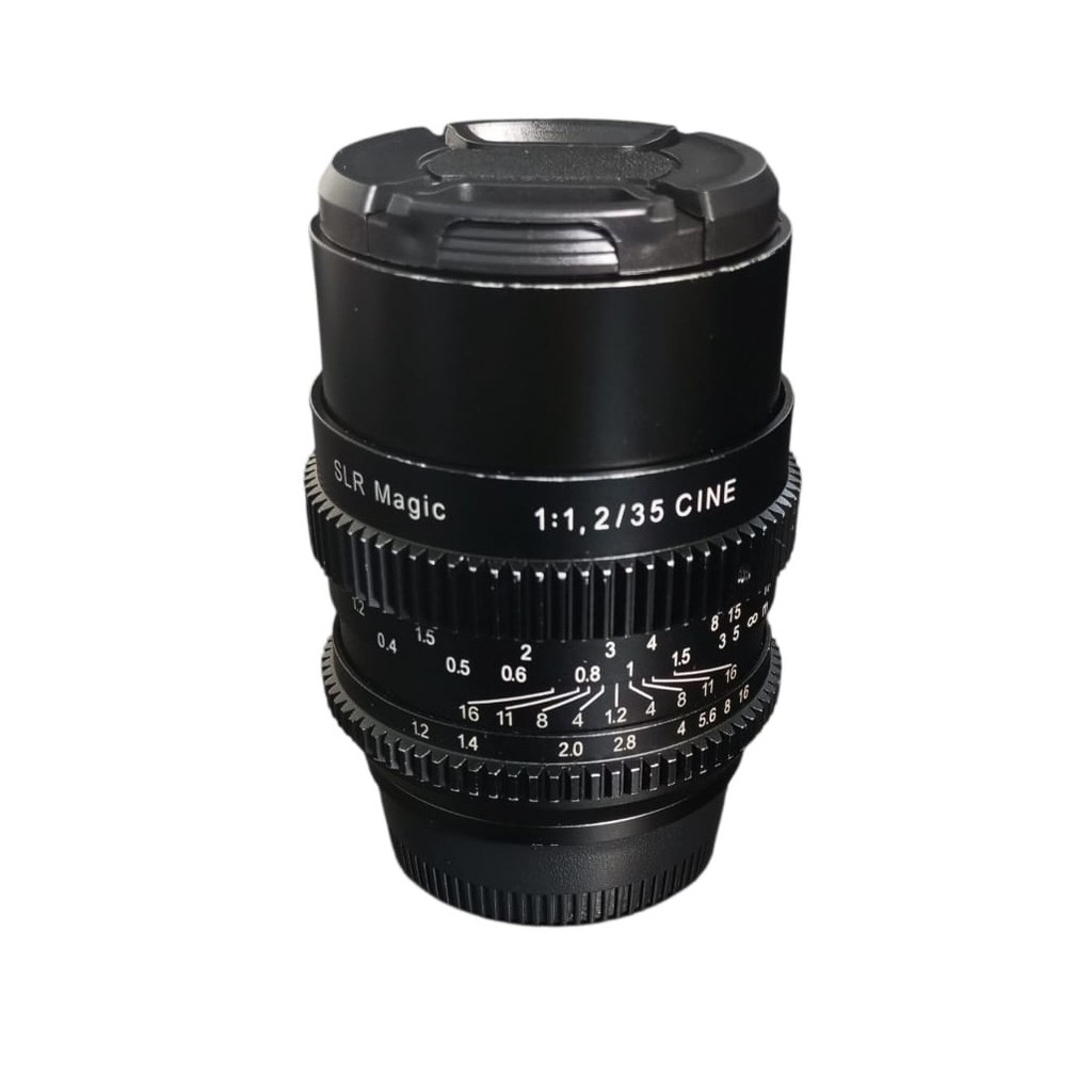 Lente SLR Magic 35mm f/1.2 Cine Manual Sony E Full Frame +
