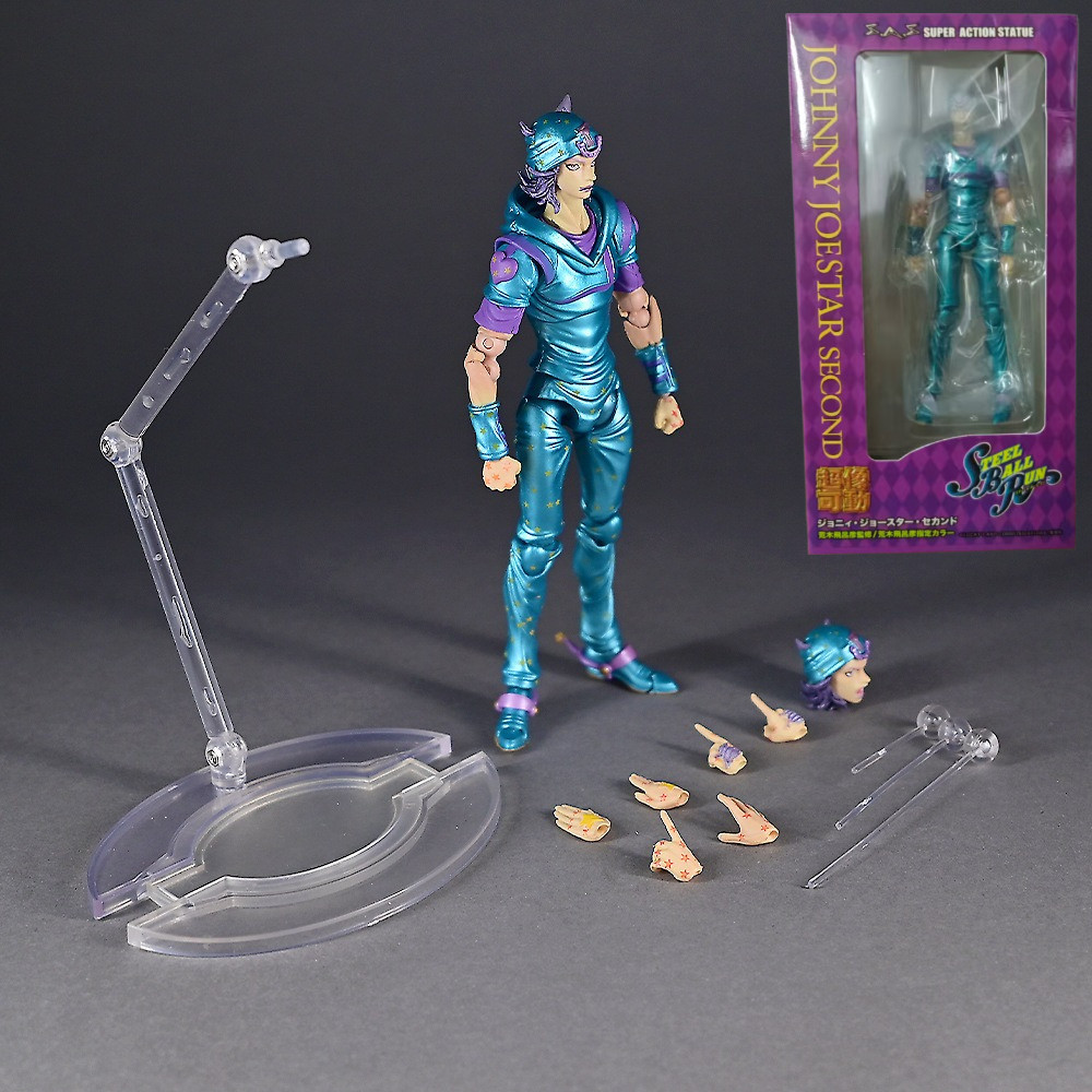 17cm JoJo's Bizarre Adventure Steel Ball Run Modelo Action Figure