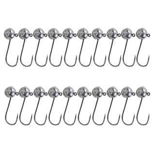Jig Head Facetado 12g (Anzol 2/0) - 20 Unidades em Oferta na Shopee