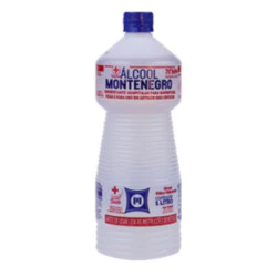 Álcool 70° líquido 1 litro -Montenegro
