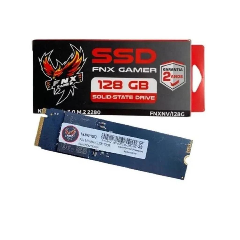Ssd Fnx Gamer Nvme 128Gb Pcie 2280 Fnxnv/128G | Shopee Brasil
