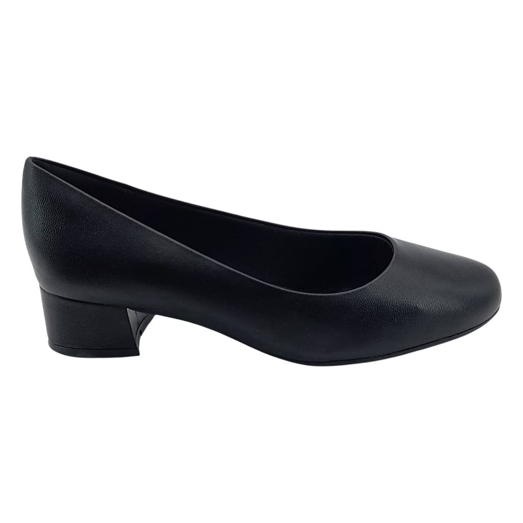 Sapato Social Piccadilly Feminino Salto Baixo Preto Original | Shopee ...