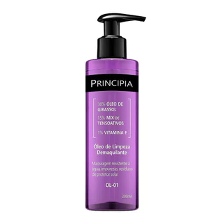 Óleo de Limpeza Demaquilante Principia OL-01 200ml em Oferta na Shopee