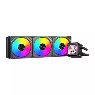 Water Cooler Acegeek CryoScreen 360, ARGB, 2.8 inch LCD, 360mm, Preto, AG-CRYOSCREEN360-BK em Oferta na Shopee