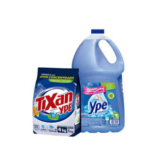 Kit Lava Roupas Primavera 4kg + Amaciante Aconchego Ypê 5L em Oferta na Shopee