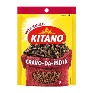 Cravo da Índia Kitano 8g - Embalagem com 24 Unidades em Oferta na Shopee