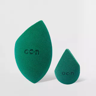 Kit Esponjas de Maquiagem - Flat Blend e Sister Blend Verde Océane Purple (2 Produtos) em Oferta na Shopee