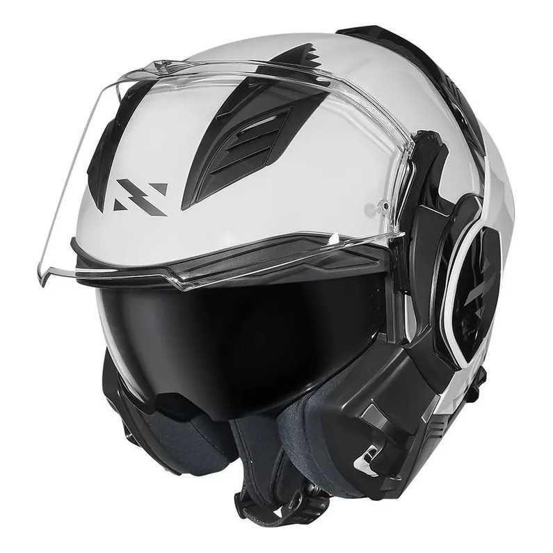 Capacete Articulado 180 Graus Norisk Avenger Branco White | Shopee Brasil
