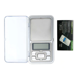 Kit 4 Mini balança digital de precisão de 0.1 a 500gr para joias ouro farmácia e outros em Oferta na Shopee