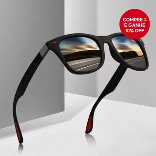 Óculos De Sol Quadrados Retrô Masculinos-Armação Leve UV400 Para Motocicleta , Ciclismo E Praia em Oferta na Shopee