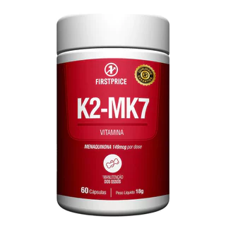 K2 Vitamina Mk7 60 Cápsulas em Oferta na Shopee