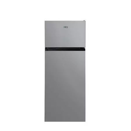 Geladeira Refrigerador HQ 230 Litros Duplex Defrost Baixo Consumo A Preto Cinza HQ 230RDFS