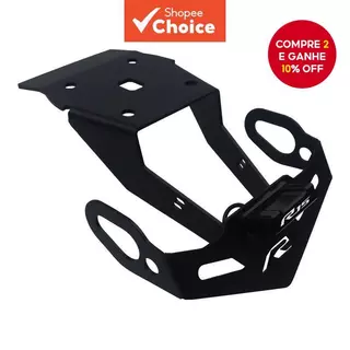  Para Yamaha YZF R15 V3 17-20 Anos, Suporte de Placa Curto Modificado com Luz Traseira