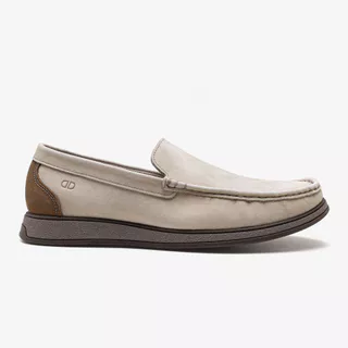 Mocassim Masculino Couro Nash Bege em Oferta na Shopee